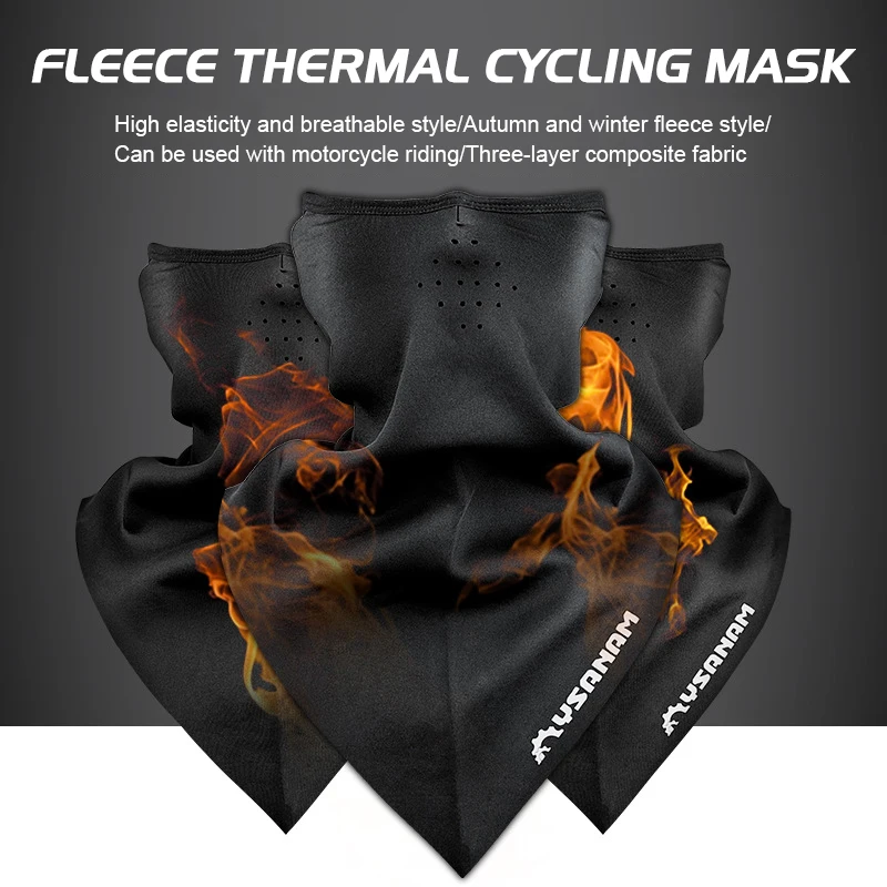 

Warm In Winter Multi-function Magic Scarf Half Face Mask Neck Cover Scarf Anti-UV Cycling Bandana Outdoor Sports Headwea