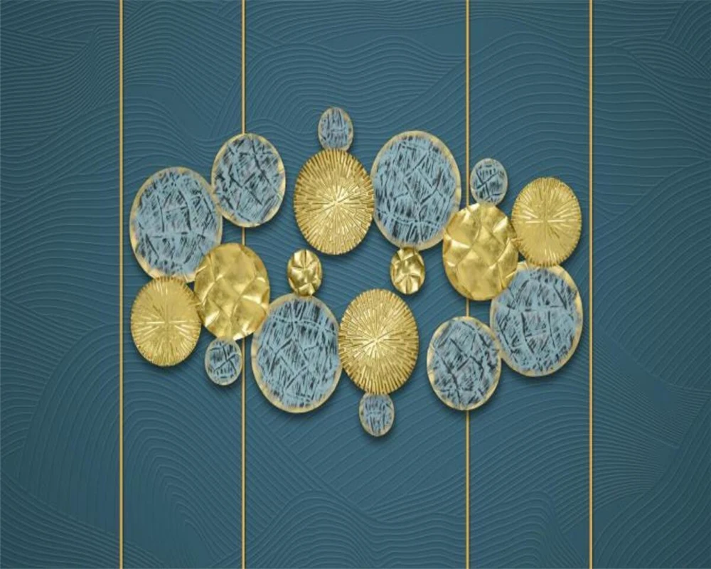 3D-обои beibehang на заказ настенные фрески в скандинавском стиле минималистичные