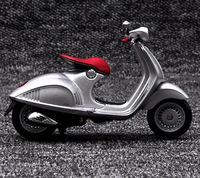Welly 1/18 VESPA скутер мотоцикл литая демонстрационная модель игрушка для детей