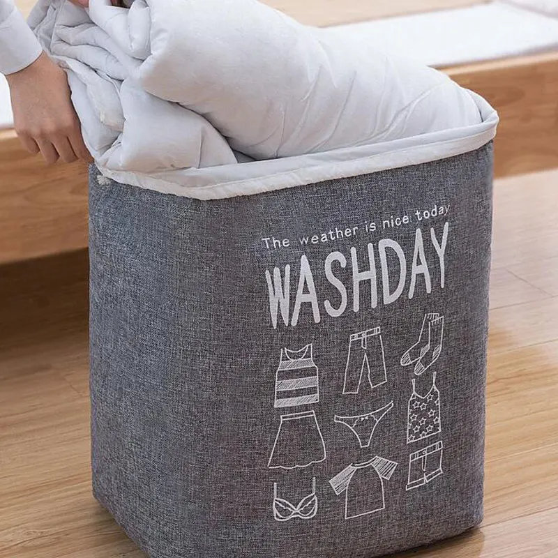 Корзины для грязного белья корзина большой емкости складное домашнее хранилище
