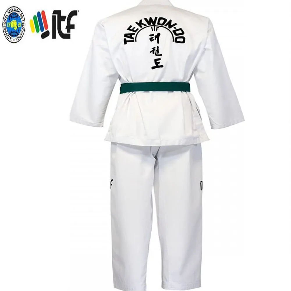 2020 Новый взрослый для мальчиков и девочек детская белая хлопковая одежда форма