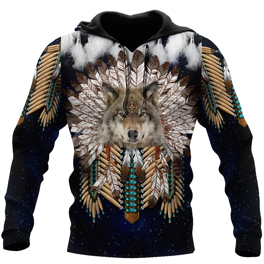 

Толстовка Мужская/женская с 3D-принтом «волк»