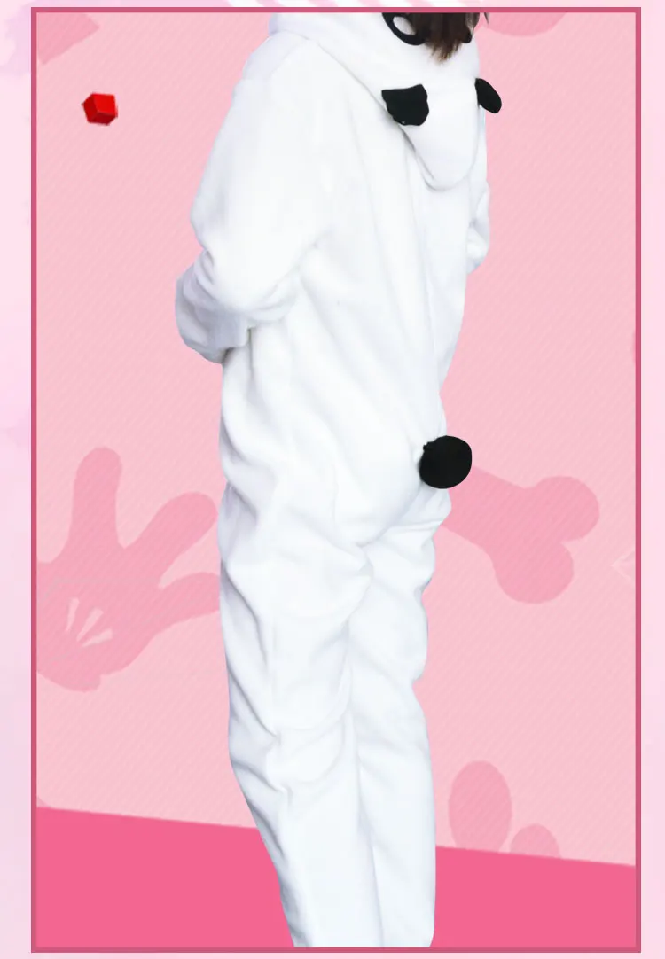 

Cossky Azusagawa Kaede Cosplay Costume Panda Pajamas Seishun Buta Yarou wa Bunny Girl Adult Cute Cartoon Sleepwear Jumpsuit