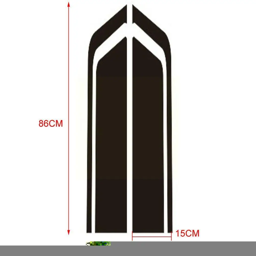 

Car stickers Car striped hood stickers, sports racing styling decals, body accessories car modification decorative car X0N5