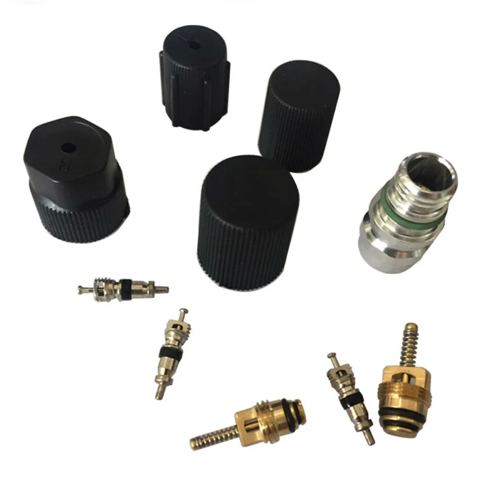 

R134a Valve Core Conditioning Disassembly Kit Replacement Parts Universal