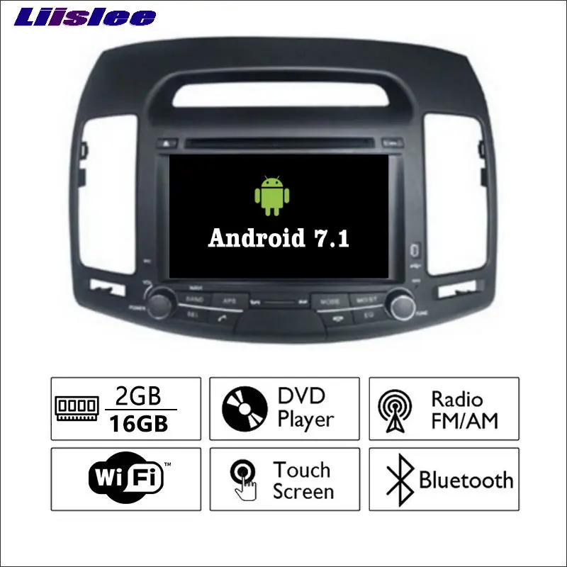 Android 7 1 2G RAM для Hyundai Elantra 2007 ~ 2011 Автомобильный Радио Аудио Видео Мультимедиа DVD