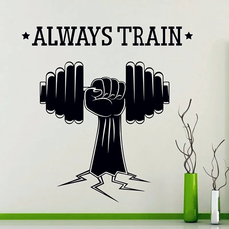 Новинка Виниловая наклейка на стену для занятий спортом йогой | Дом и сад