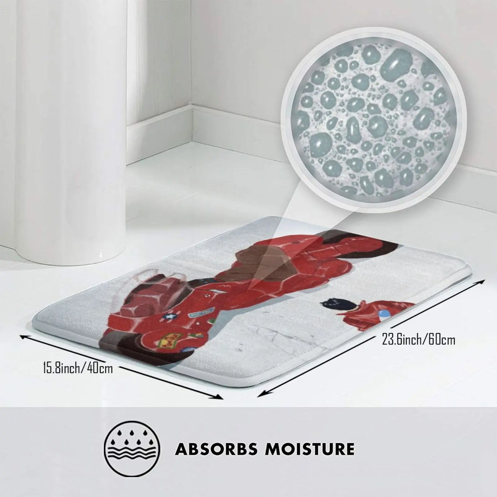 Пленка-постер Akira коврик Противоскользящие коврики для пола спальни японские с