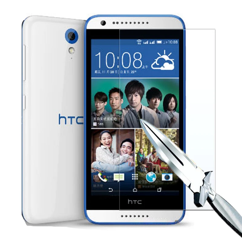 Закаленное стекло для HTC 816 820 825 826 828 830 530 Защита экрана Desire 620 626 628 728 9H | Мобильные