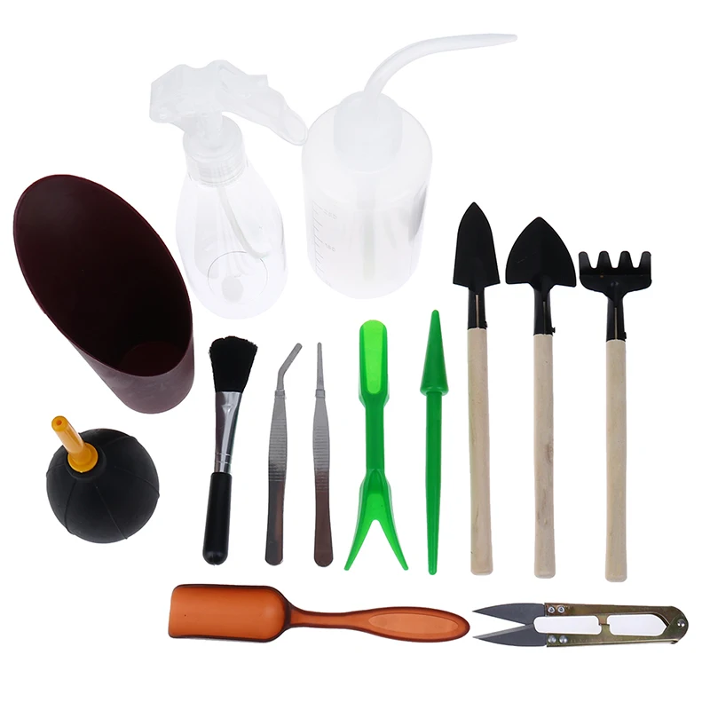 

13pcs Gardening Hand Tools Set Garden cultivation portable mini children's tools Succulent Transplanting Garden Planting Tool