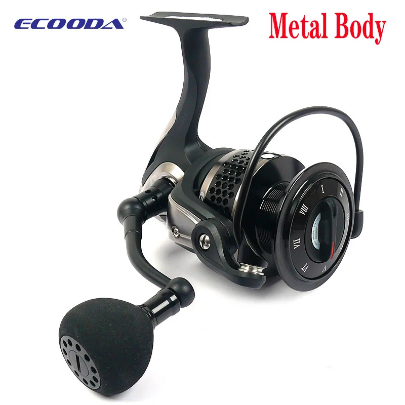 Ecooda EBH 1000-5000 Metal Spinning Reel Jigging Saltwater Sea Fishing Slow | Reels