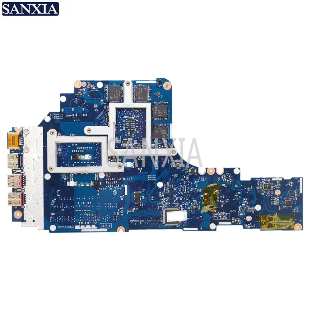 Kefu LA-B111P ноутбук материнская плата для Lenovo Y70-70 17-дюймовый оригинальная материнская плата I7-4720HQ/4710HQ GTX860M-2GB