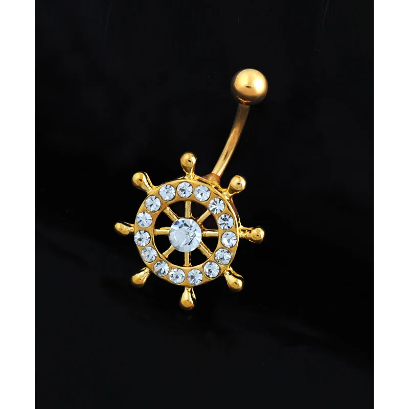 2019 Новое поступление модное кольцо пупка Серьги с драгоценными камнями