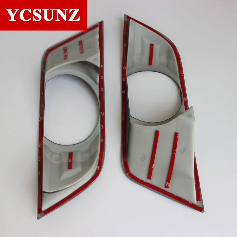 ABS черные Противотуманные фары Крышка для Ford Ranger Wildtrak 2016 2017 2018 T7|lights and accessories|light box