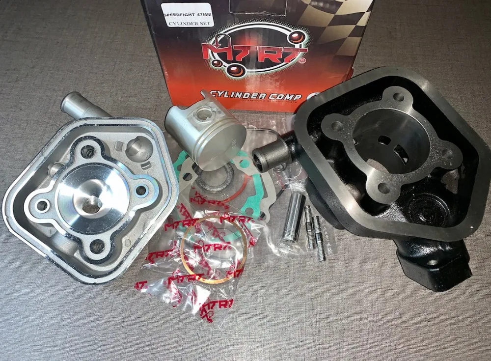 Комплект цилиндров Dio 50 af 18 24 27 28 с большим отверстием 47 мм 80 cc MTRT speedfight комплект цилиндров комплект водяного охлаждения гоночный Тюнинг Запчасти