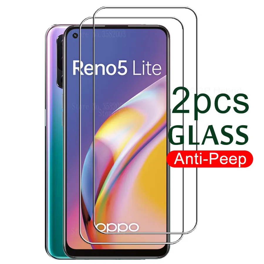 

2 шт. стекло для oppo reno5 lite Защитное стекло для oppo reno 5 lite светильник 5lite защита экрана на appo reno5lite защитное стекло