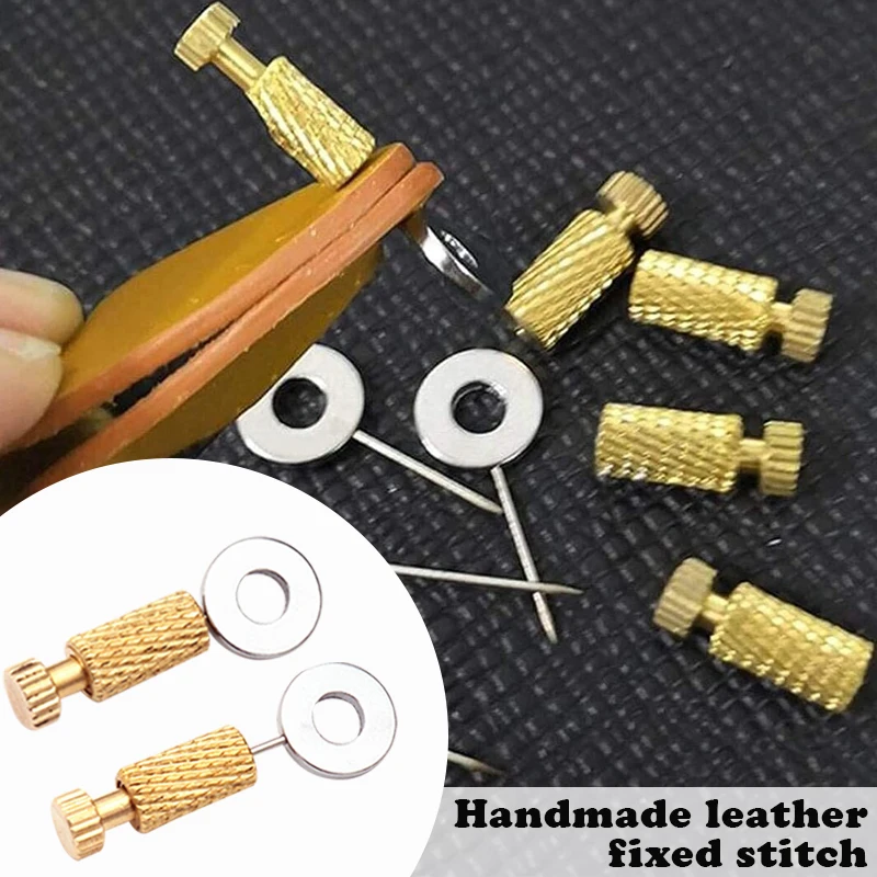 

Leather Suture Positioning Needle Handmade Leather Craft Convenience Positioning Needles Fixing For Sewing DIY K888