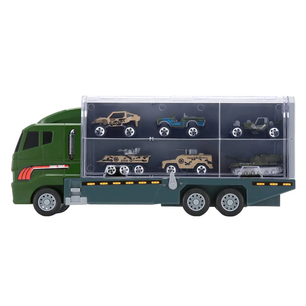 11 шт. детская игрушка катапульта боевой контейнер грузовик коробка для хранения