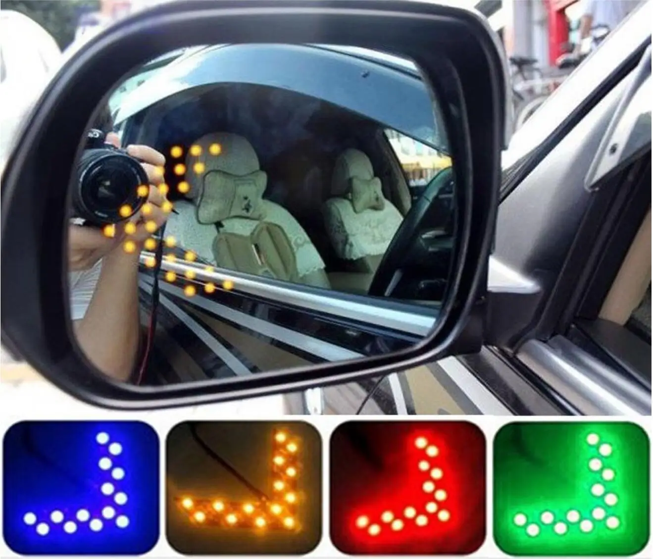 Car Mirror Indicator Turn Signal Light for mini cooper bmw f30 ford explorer toyota camry 2007 2008 2009 rav4 2015 honda civic |