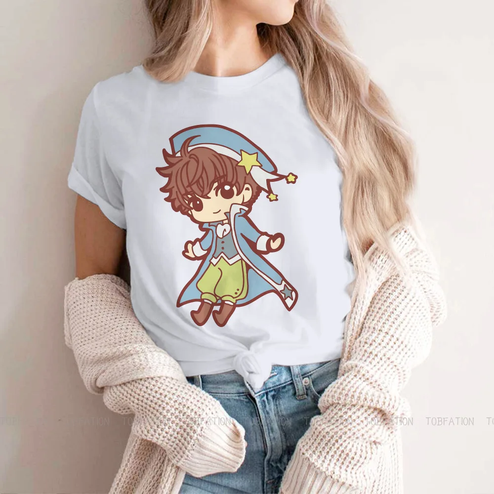 

Cardcaptor Sakura Syaoran Li CCS аниме футболка для девочек милые женские топы графические кавайные футболки Дамская Футболка большого размера 4XL