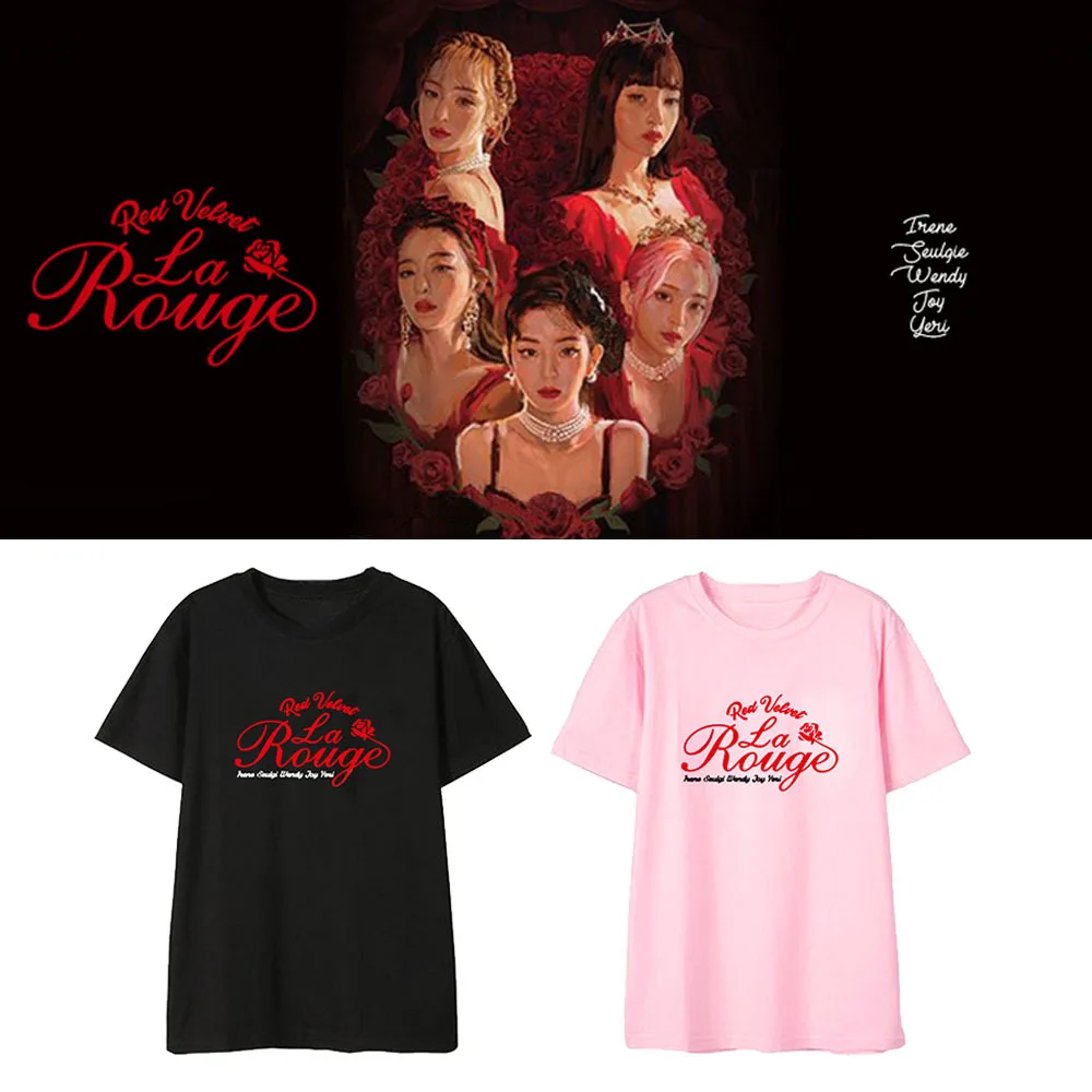 Красная бархатная футболка с коротким рукавом новая мужская и женская одежда