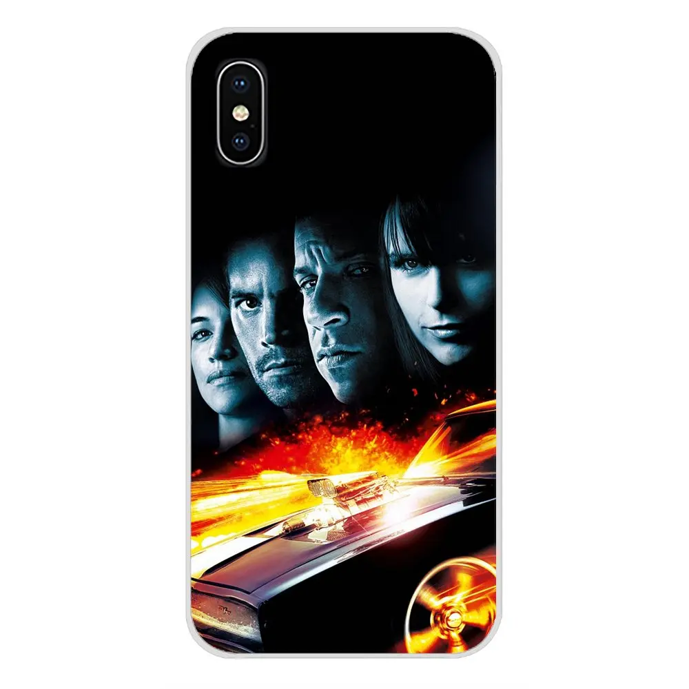 Форсаж Moive 7 прозрачные мягкие чехлы для Apple iPhone X XR XS 11Pro MAX 4S 5S 5C SE 6S 8 Plus ipod touch 5 6 |