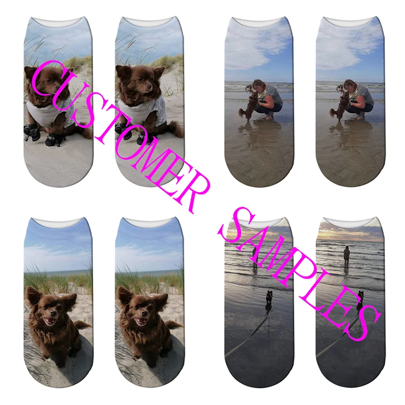 Изготовленный на заказ напрямую с фабрики хлопковые носки забавная Повседневная