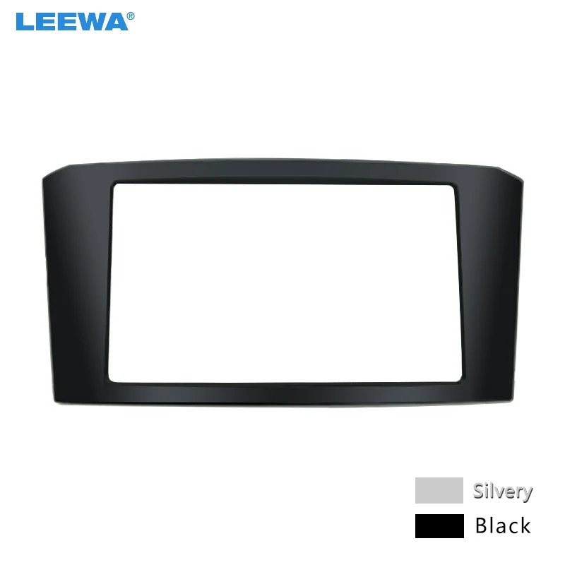 LEEWA автомобильное стерео радио DVD Fascia Frame Adapter для TOYOTA Avensis 2Din Dash Panel монтажный