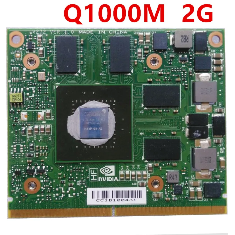 Квадро 1000 м Q1000M N12P-Q1-A1 2 Гб Видео Графический VGA карты для Dell M4600 M4700 HP 8560W 8770W Acer Z5710
