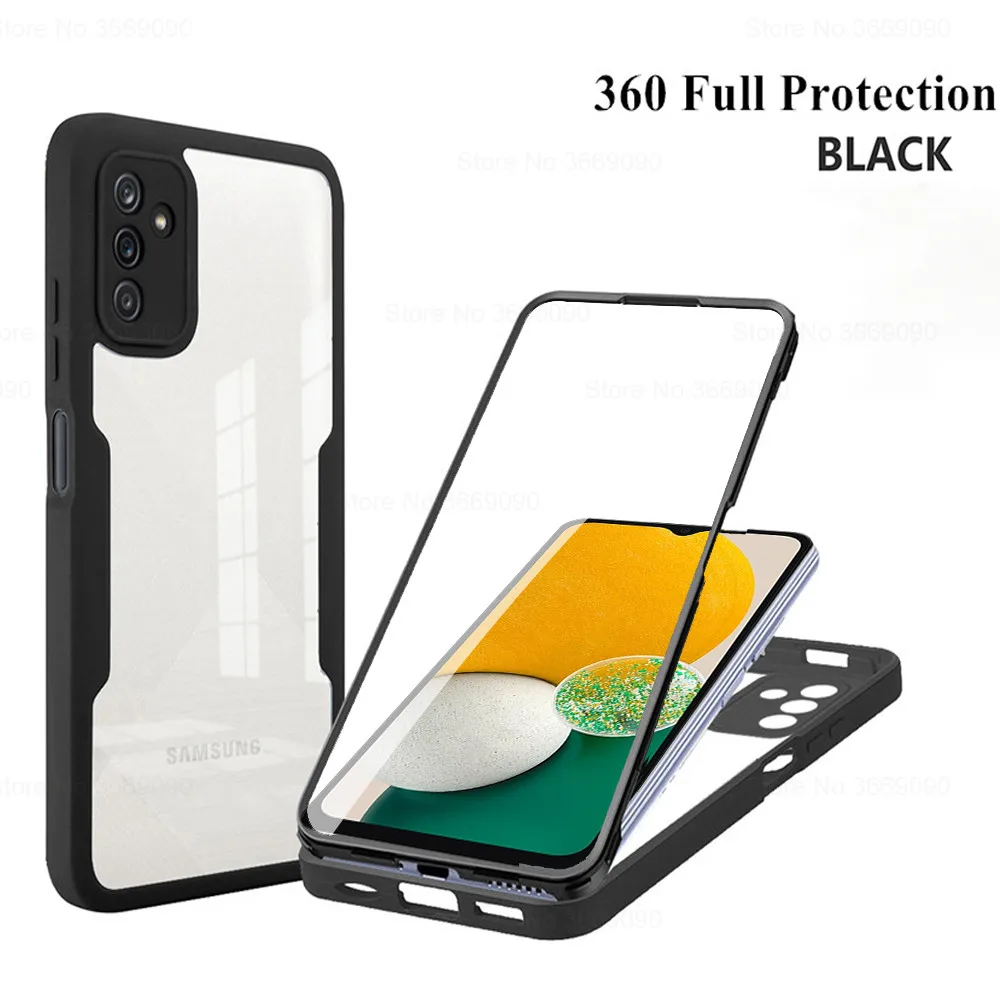 

Full Cover Shockproof Bumper 2 in 1 360 Degree Clear Phone Case For Samsung galaxy a13 4G 5G a 13 13a samung samun a13 Coque