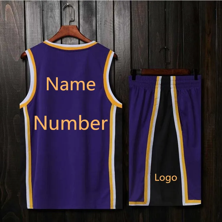 Новое сезонное баскетбольное Джерси для взрослых и детей с двойным карманом