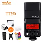 Godox Mini Speedlite TT350S вспышка для камеры TTL HSS GN36 для SonyCanonNikonOlympusFujifilm беззеркальная DSLR камера