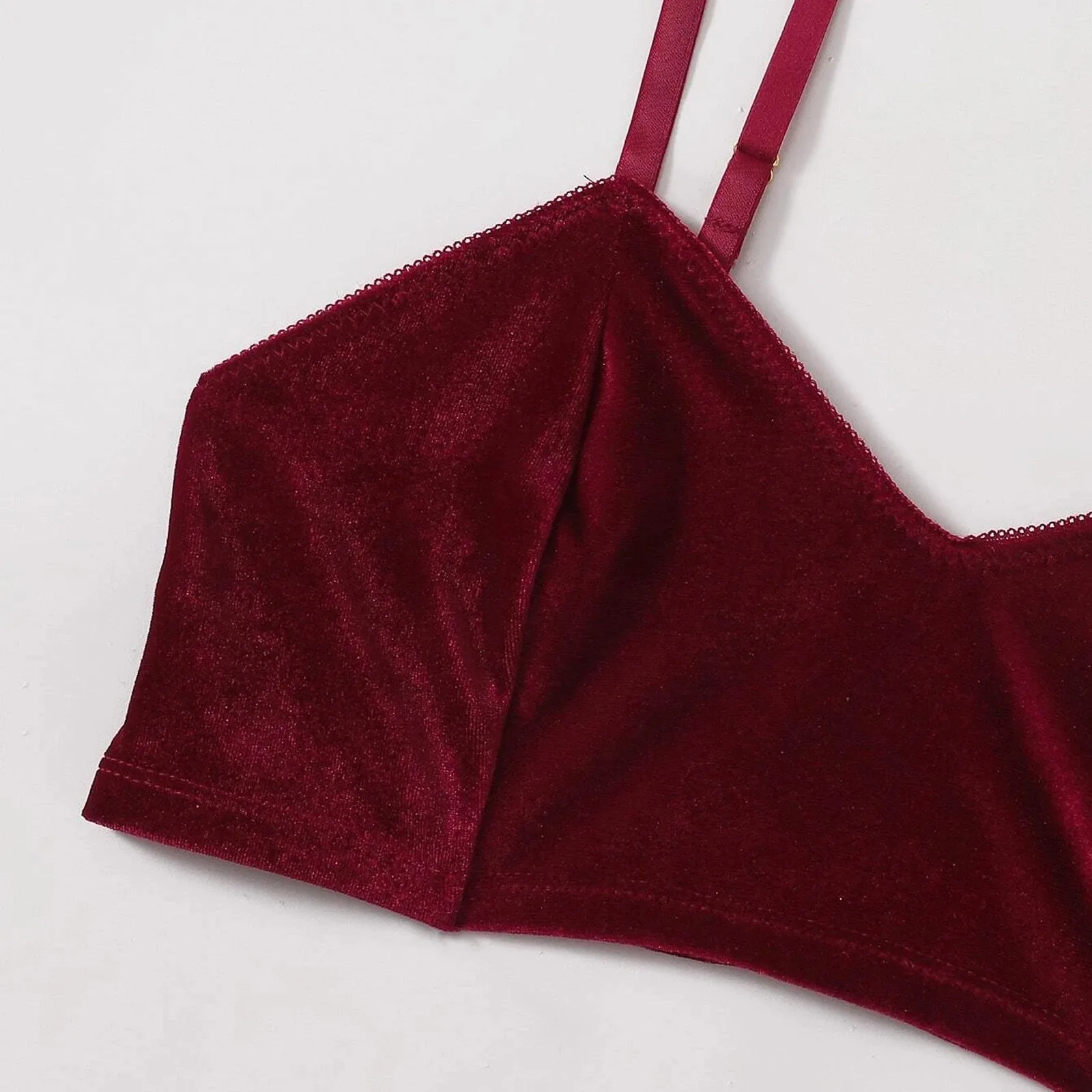 

M-XXL Autumn And Winter temperament V-neck Suede Lingerie Underwear Sleepwear Nightdress Pajamas Shorts Bra pijama familiar T5