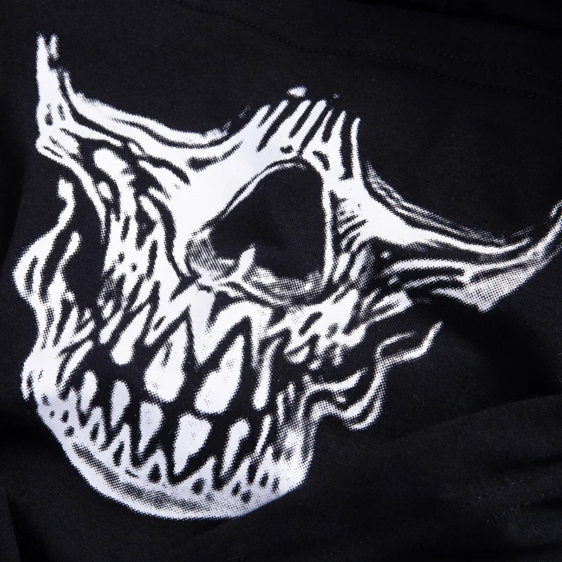 

Autumn Dark Design Hoodies Y2K Style Strap Top Punk Stitching Long-Sleeved Sweatshirt
