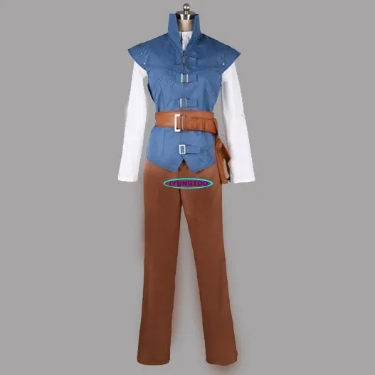 

Anime Halloween Men Cosplay Tangled Flynn Rider Uniform Cosplay Costume