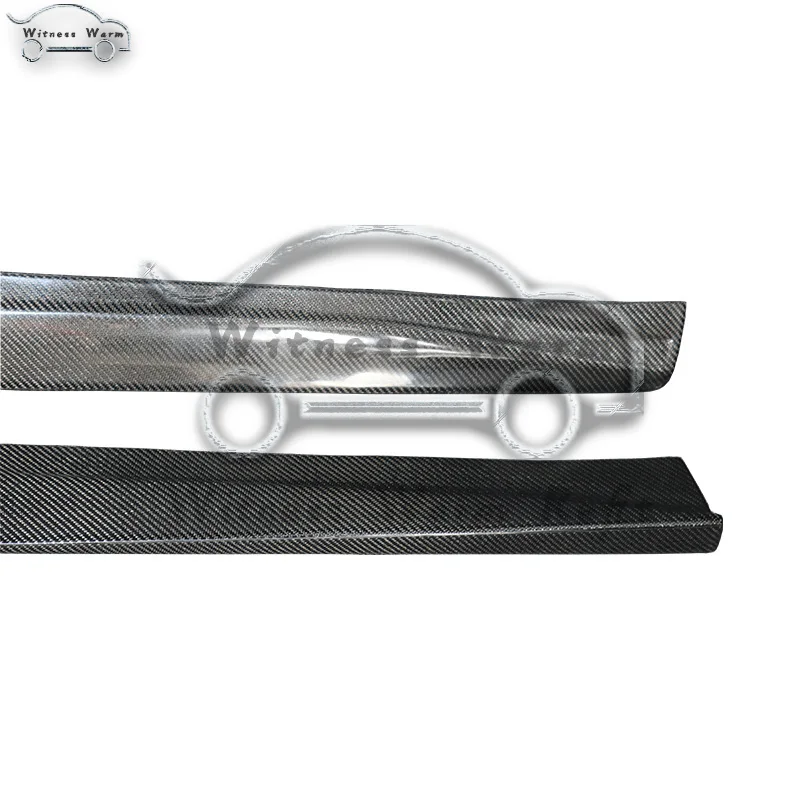 Для M4 боковые юбки из углеродного волокна Боковой бампер фартук для губ BMW F82 F83 Coupe