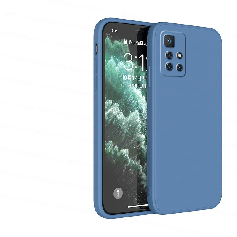 for xiaomi redmi 10 case redmi 10 9 9t note 8 9 9s 10 pro max cover liquid silicone phone case for xiaomi poco x3 m3 f3 f2 pro free global shipping