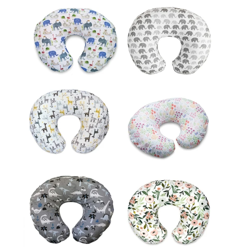 

Printed Pillowcase Case Cover for Baby infant toddler U-shaped Nursing pillow