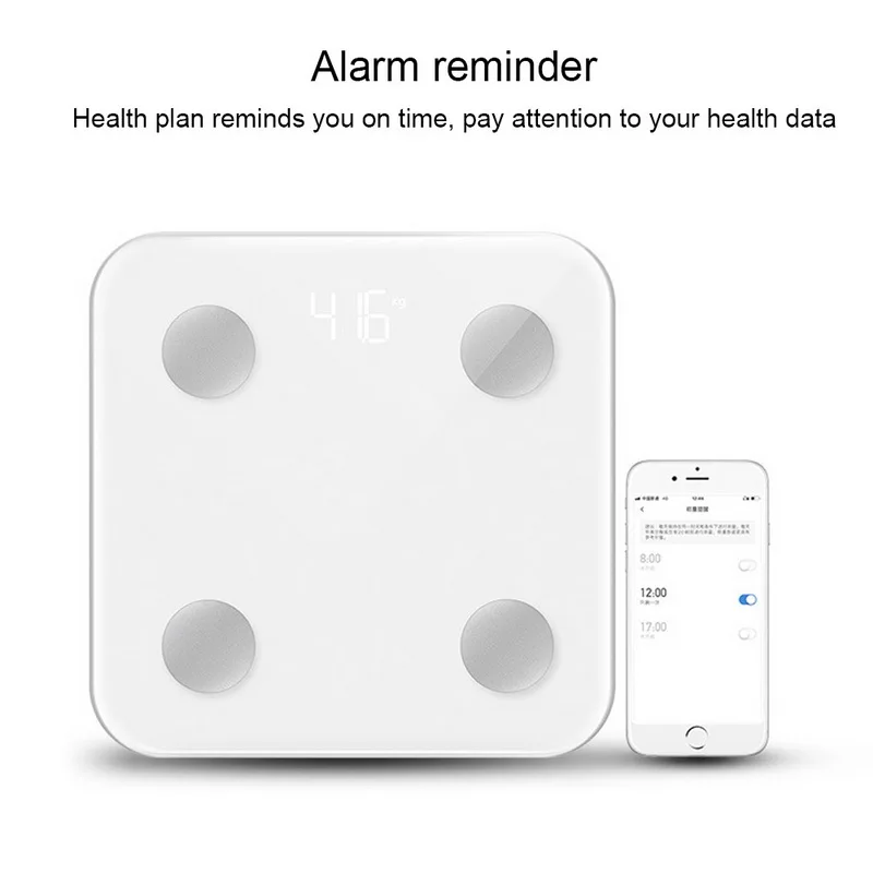 Smart Bluetooth Body Fat Scale Composition Monitor with LED Display Battery Operated | Инструменты