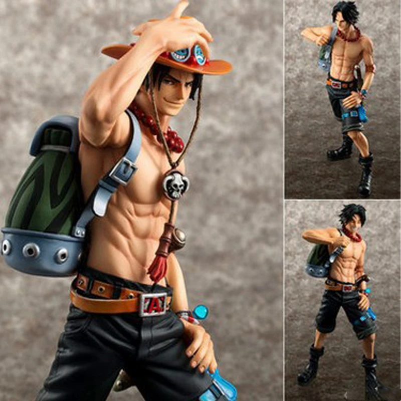

2022 23cm Anime Fire Fist Ace 10th Anniversary Special Edition Limited Movable Figure Collectibles Gifts For Friends