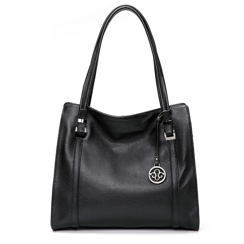 

Women Genuine Leather Handbags New Fashion All-match Single Shoulder Messanger Crossbody Bag Female Shopping Commute Tote Hot
