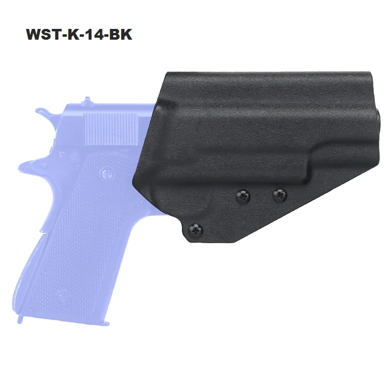 1911 кобура OWB Kydex подходит: Colt Commander для пистолета Внешний пояс переноски Чехол QLS