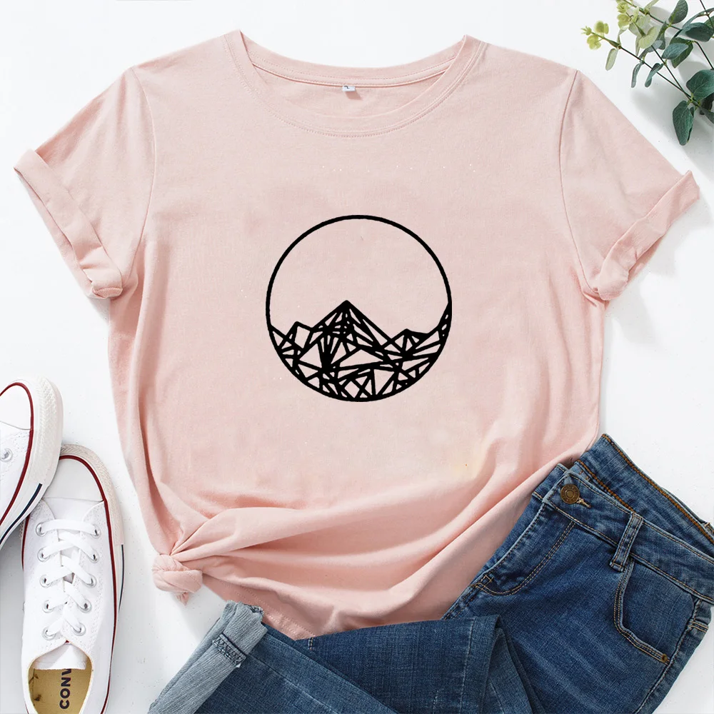 Футболка Acotar Velaris женская с круглым вырезом смешная Повседневная хлопковая