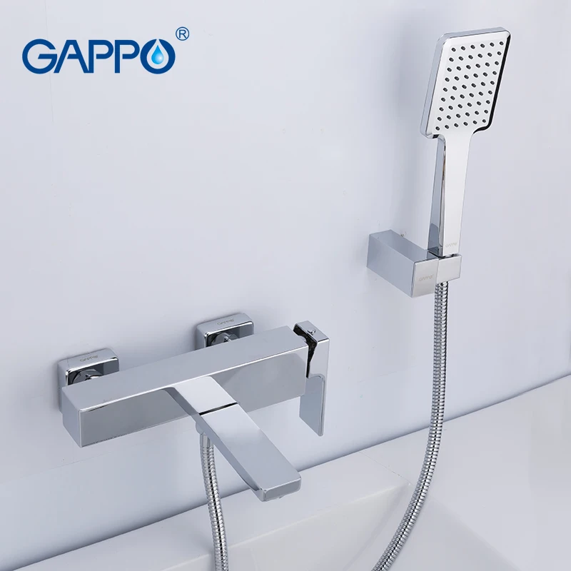 GAPPO смеситель для ванны душа набор ванной верхний дождевой душ настенный водопад