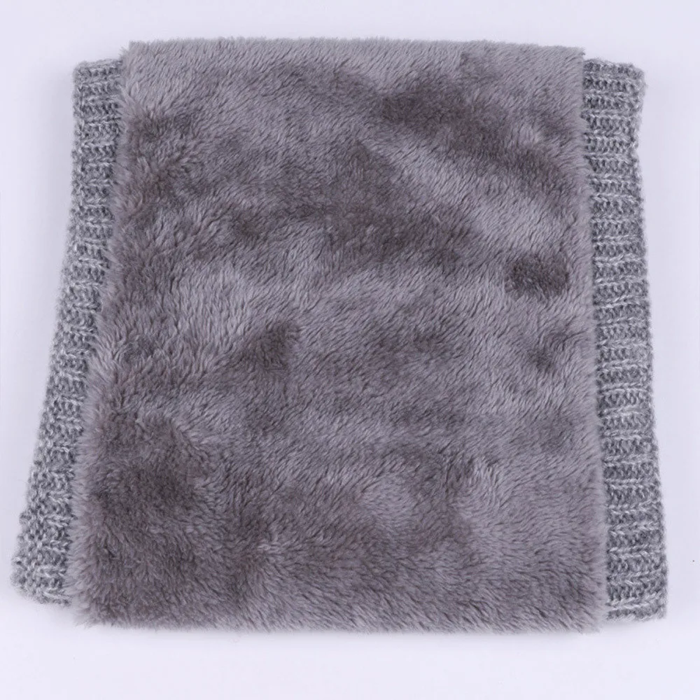 2021 NEW FASHION Children Winter Warm Scarf Boys Girls kids Baby Knitted Collar Neck Scarves rings hot Drop Shipping | Детская одежда и