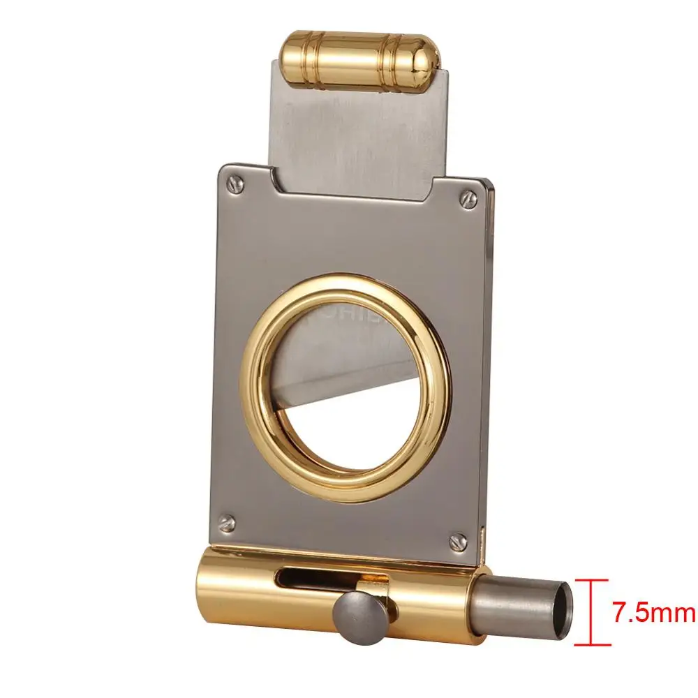 COHIBA Карманный Каттер для сигар с острым лезвием аксессуары портативный резак