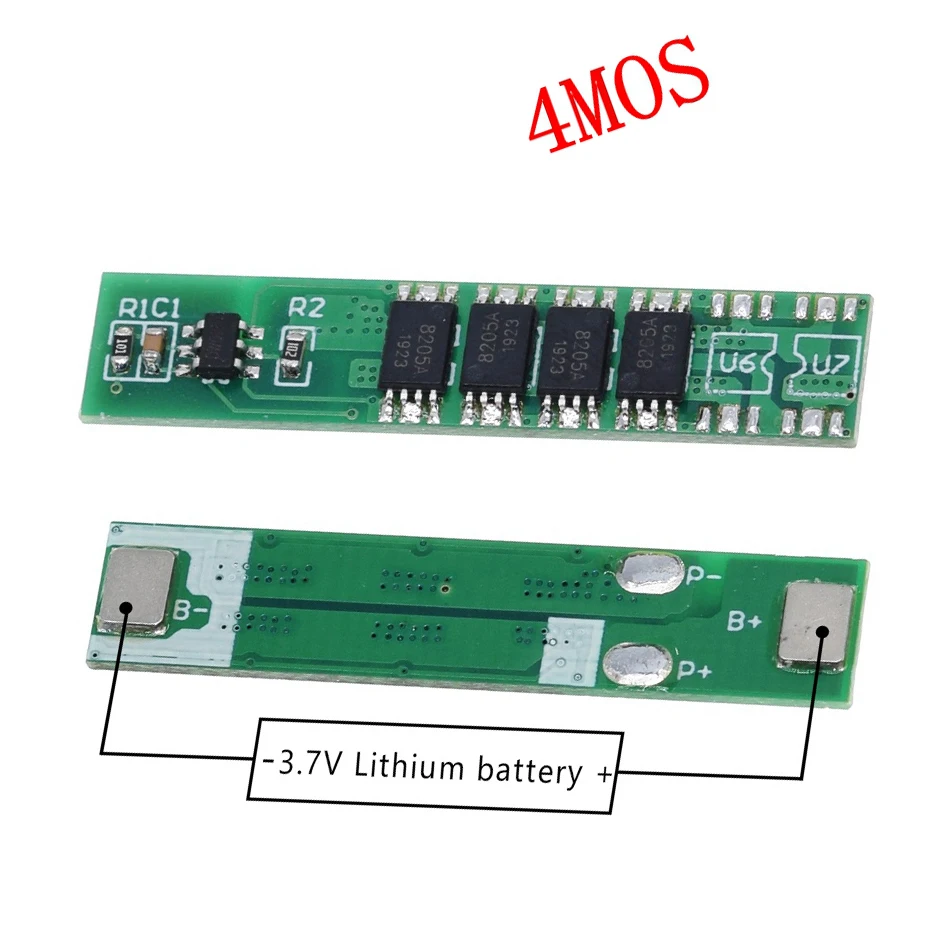 1S 15A 3 7 V li-ion 2 4 5 6MOS BMS PCM Защитная плата для батареи литиевой 18650 Lion | Электронные