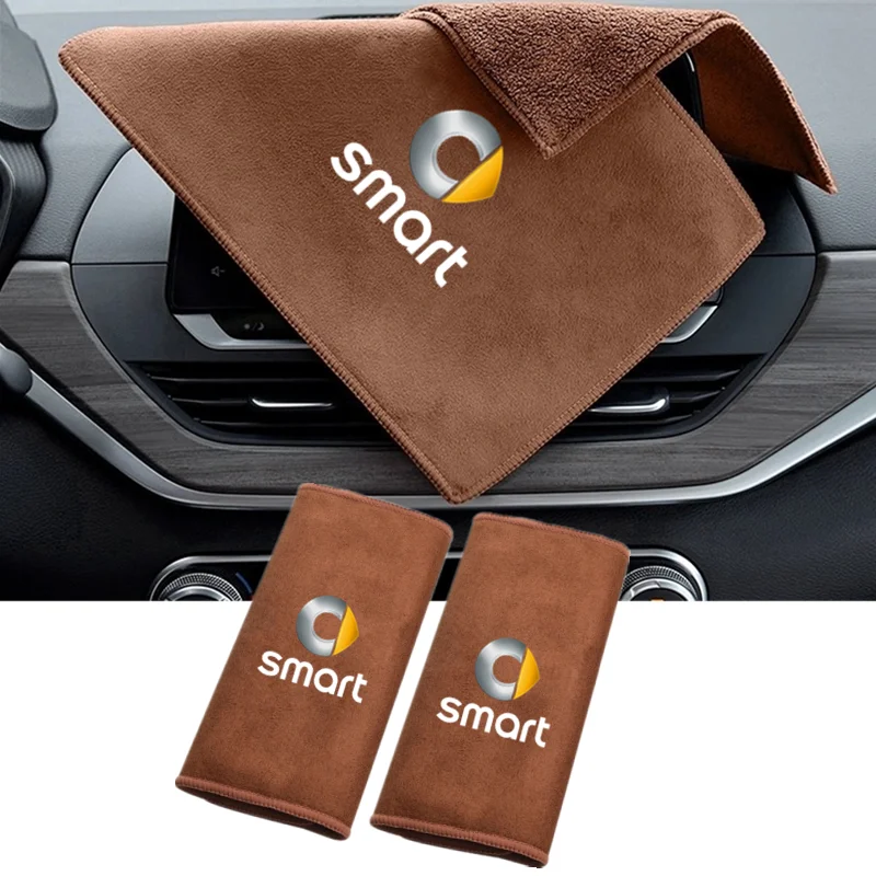 

Microfiber Auto Wash Towel Car Cleaning Drying Cloth Hemming Car Care Cloth Detailing For smart fortwo forfour 453 451