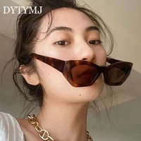 dytymj new cat eye sunglasses women 2022 luxury designer polygon sun glasses women small cateye sunglasses lentes de sol mujer