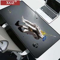 xgz creative personality mouse pad boys desk pad comfortable non slip computer game player pad rubber seaming large size 40x90cm